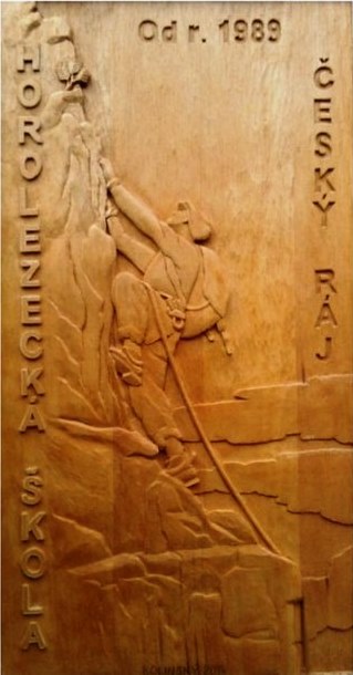 Horolezecká škola - logo